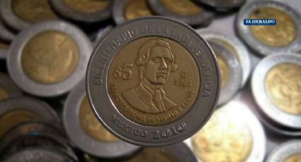 Esta moneda de CINCO pesos sí vale hasta más de MIL pesos, Banxico y la SONUMEX dan las RAZONES