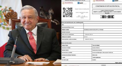 AMLO se lanza contra la Constancia de Situación Fiscal; pide al SAT eliminar el trámite