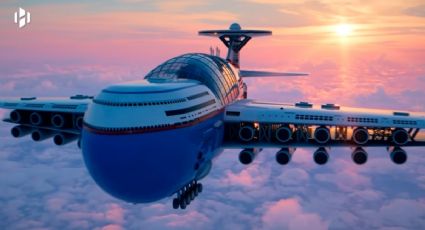 Sky Cruise: Así es el mega HOTEL VOLADOR de lujo para 5,000 pasajeros ¡Podría volar por años!