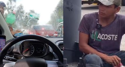 ¿Cuánto gana un limpiaparabrisas? Joven revela que ingresa más que un profesionista en México