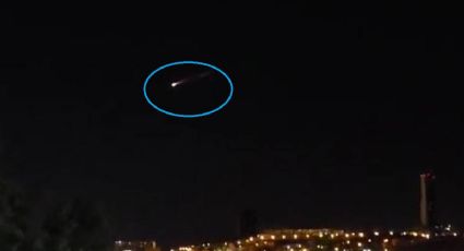 Basura espacial aparece en el cielo de Sonora; gente la confunde con meteorito (VIDEO)