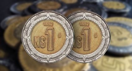 ¡Checa tu cambio! Antigua moneda de un peso se vende hasta en 35 mil pesos por este DETALLE