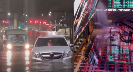 Casinos y hoteles de Las Vegas quedan inundados con todo y cascada tras lluvias: VIDEO