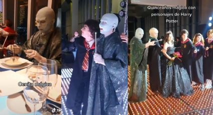 ¡Hogwarts en Monterrey! Así fue la mágica fiesta de XV años con temática de Harry Potter | VIDEO