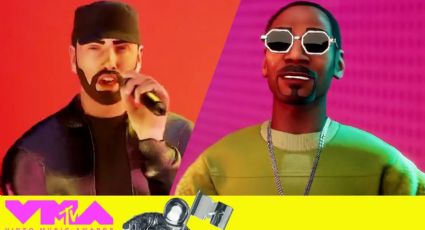 Bored Ape: Eminem y Snoop Dogg cantan en los MVA VMAs 2022 con sus NFT de simios | VIDEO
