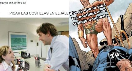 Compañero le pica las costillas a tu novia en el trabajo; ¿de dónde salió el meme? ORIGEN