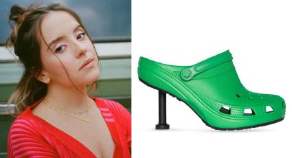 Crocs Madame 80MM: Eva Luna es criticada por usar 'FEO' pero costoso calzado; PRECIO