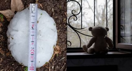 Bebé muere tras recibir el golpe de un granizo gigante; la bola de hielo medía 10 centímetros