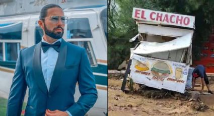 Buscan al 'Chacho' para ayudarlo; perdió su puesto de tacos por las lluvias en Sinaloa