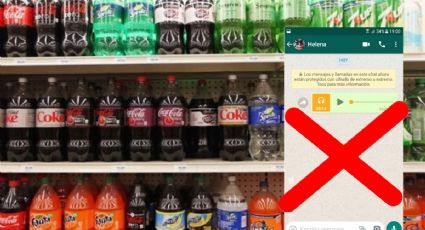 La VERDAD detrás de la supuesta intoxicación por refrescos que llegó como audio de WhatsApp