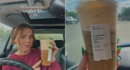 Tiktoker REVELA secreto para pagar menos por un café en Starbucks | VIDEO