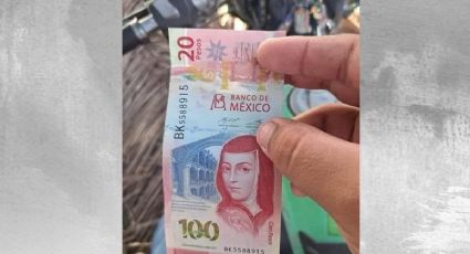 Joven va al cajero y recibe un BILLETE de 120 pesos; imagen se vuelve VIRAL