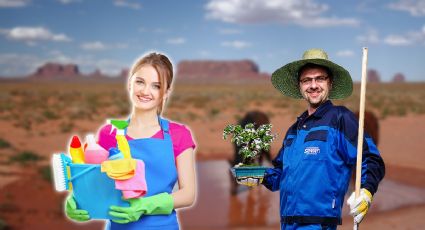 Estados Unidos lanza 2 VACANTES en jardinería y limpieza con sueldo de hasta 25,000 pesos al mes | REQUISITOS