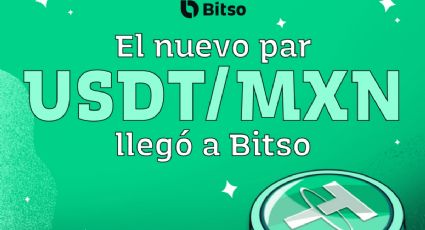 Bitso fortalece su apuesta por las stablecoins en México con un nuevo par entre Tether USDT y el peso mexicano