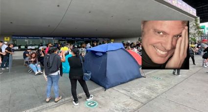 Fanatismo nivel: acampan afuera de la Arena CDMX para alcanzar boletos para Luis Miguel