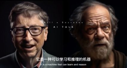 ¿Conversación entre Bill Gates y Sócrates? La IA lo hizo posible