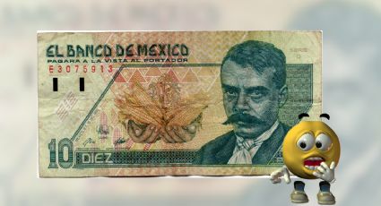 ¿¡Medio millón!? El increíble precio de este billete de 10 pesos de Emiliano Zapata