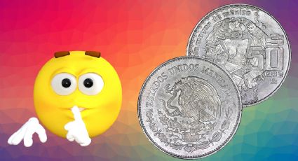 La moneda antigua de 50 pesos que vale más de 1 millón por diseño de diosa lunar