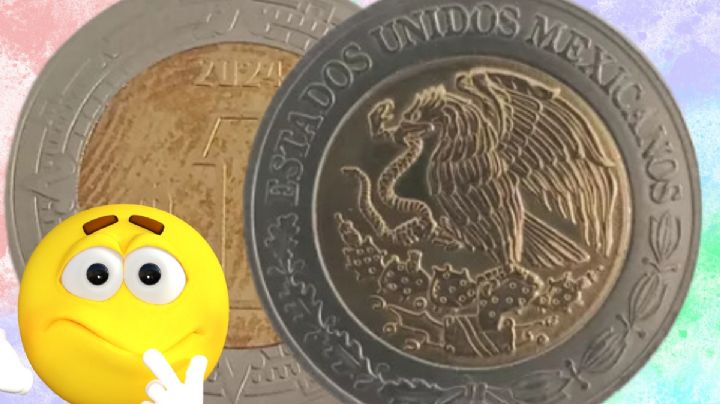 Moneda de 1 peso de 2024 se vende en 3.5 millones por ERROR de HUELLA DACTILAR