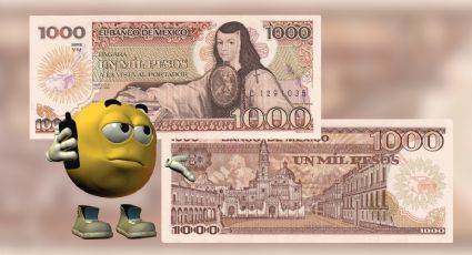 ¡De mil pesos a 200 mil! El billete antiguo de Sor Juana que elevó su precio por esta razón