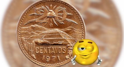 La razón por la que piden un millón y medio por esta moneda de 20 centavos