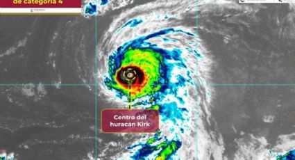 Huracán Kirk ya es categoría 4 ¿afectará a México? Esto dice la Conagua