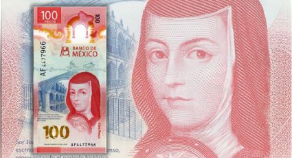 El lunar de Sor Juana en este billete de 100 que ahora eleva su valor a un millón