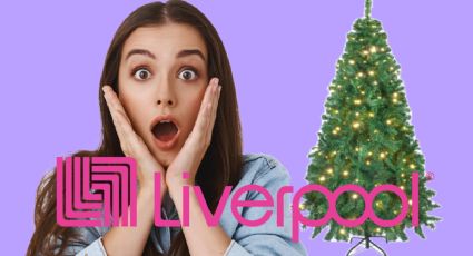 La Nocturna en Liverpool: Rebaja LUJOSO árbol de Navidad a más del 50% con 240 luces integradas