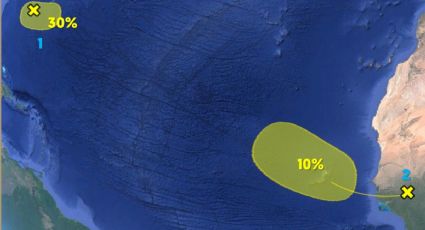 Temporada de huracanes: 3 posibles ciclones podrían impactar las costas mexicanas en los próximos días