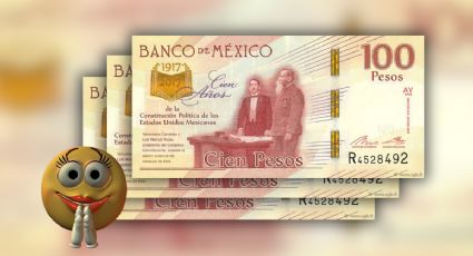 La tercia de billetes de 100 pesos que ahora cuesta un millón por este motivo