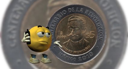 Moneda de 5 pesos vale hasta 500,000 por tener a un líder rebelde y revolucionario