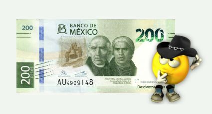 El billete de 200 pesos con el número de serie que elevó su precio a los 3 millones