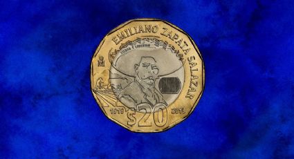 Por su diseño ÚNICO, esta moneda de 20 pesos conmemorativa de la Revolución se vende en 4 millones