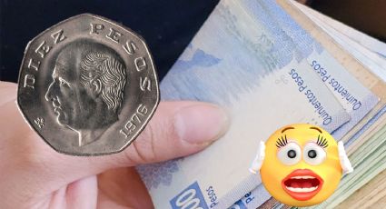 Venden moneda de 10 pesos en 1 millón por su único diseño que asemeja a las monedas de  Londres