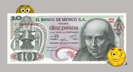 El antiguo billete de 10 pesos con el rostro de Miguel Hidalgo que se vende por más de un millón