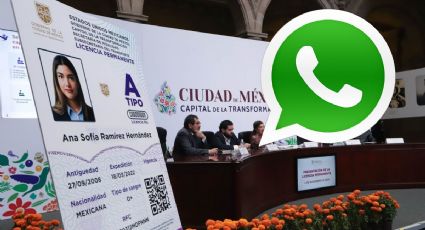 ¿Cómo renovar la licencia de conducir a través de WhatsApp?