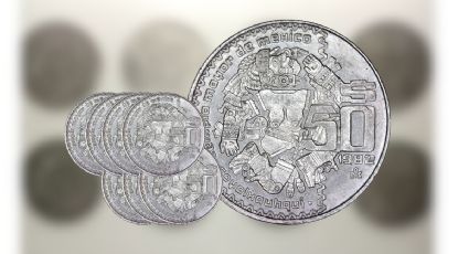 La colección de 8 monedas de 50 pesos de la diosa de la Luna que vale 3 millones y medio