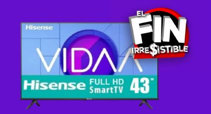 Fin Irresistible: Bodega Aurrerá rebaja hasta el 40% esta Smart TV LED de 43 pulgadas