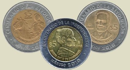 Venden colección de monedas en 1 millón 800 mil pesos por su relación con 2 hechos históricos de México