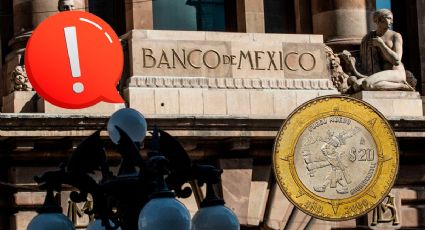 Banco de México lanza importante anuncio sobre las monedas de 20 pesos en proceso de retiro