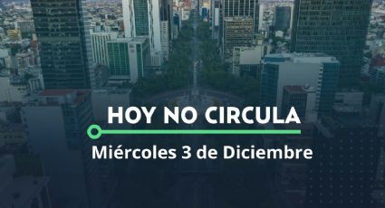 Hoy No Circula: ¿A qué carros se les aplica la medida hoy martes 3 de diciembre en CDMX y Edomex?