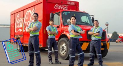 Coca Cola lanza EMPLEO para personas con preparatoria; sueldo de 11,000 pesos más atractivos bonos