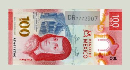 El billete de 100 pesos con el extraño número de serie 'Dr. 777' que ahora vale 100 mil