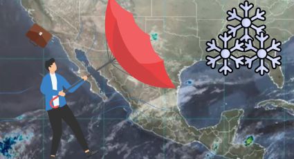 Frente frío 13: Estas son las ciudades donde habrá lluvias y temperaturas por debajo de los cero grados