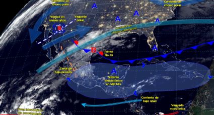 ¡Abrígate bien!  Frente frío 13 trae lluvias y heladas a estos estados el fin de semana