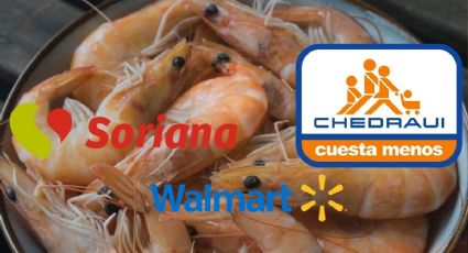 Walmart, Soriana y Chedraui: ¿Cuánto cuesta el kilo de camarón fresco durante la Cuaresma?