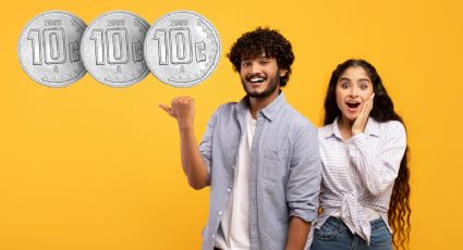 Ofertan hasta en 85 mil pesos esta moneda de 10 centavos del años 2005; ¡descubre por qué!