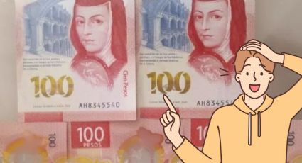 Colección de billetes de Sor Juana se vende hasta en 70 mil pesos por extraña serie