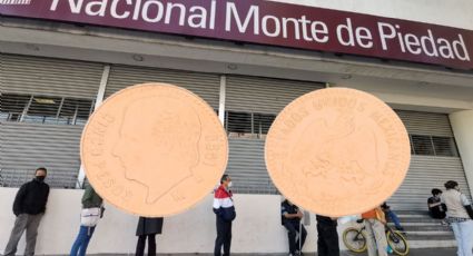 Esto es lo que te presta el Monte de Piedad por empeñar monedas mexicanas de 5 pesos