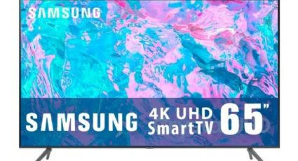 Walmart remata esta pantalla de Samsung a mitad de precio y por tiempo limitado